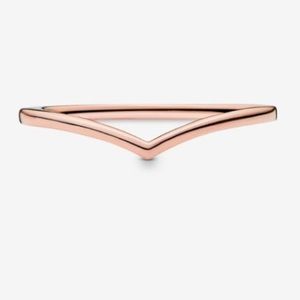Pandora Polished Wishbone Ring